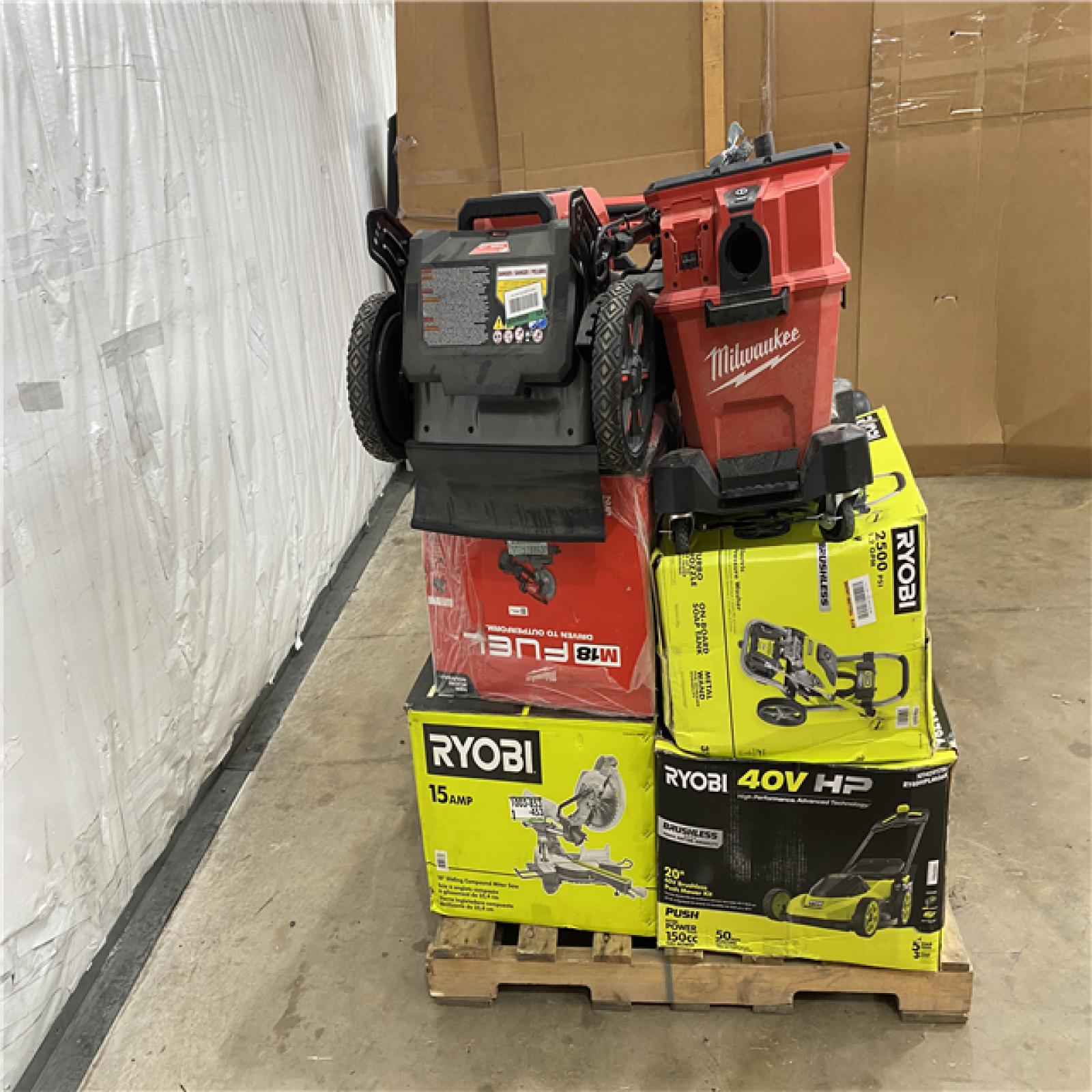 Houston Location AS IS - Tool Pallet