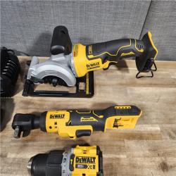 HOUSTON - LOCATION - AS-IS DEWALT 3 TOOL COMBO KIT W/(2) BATTERY & CHARGER