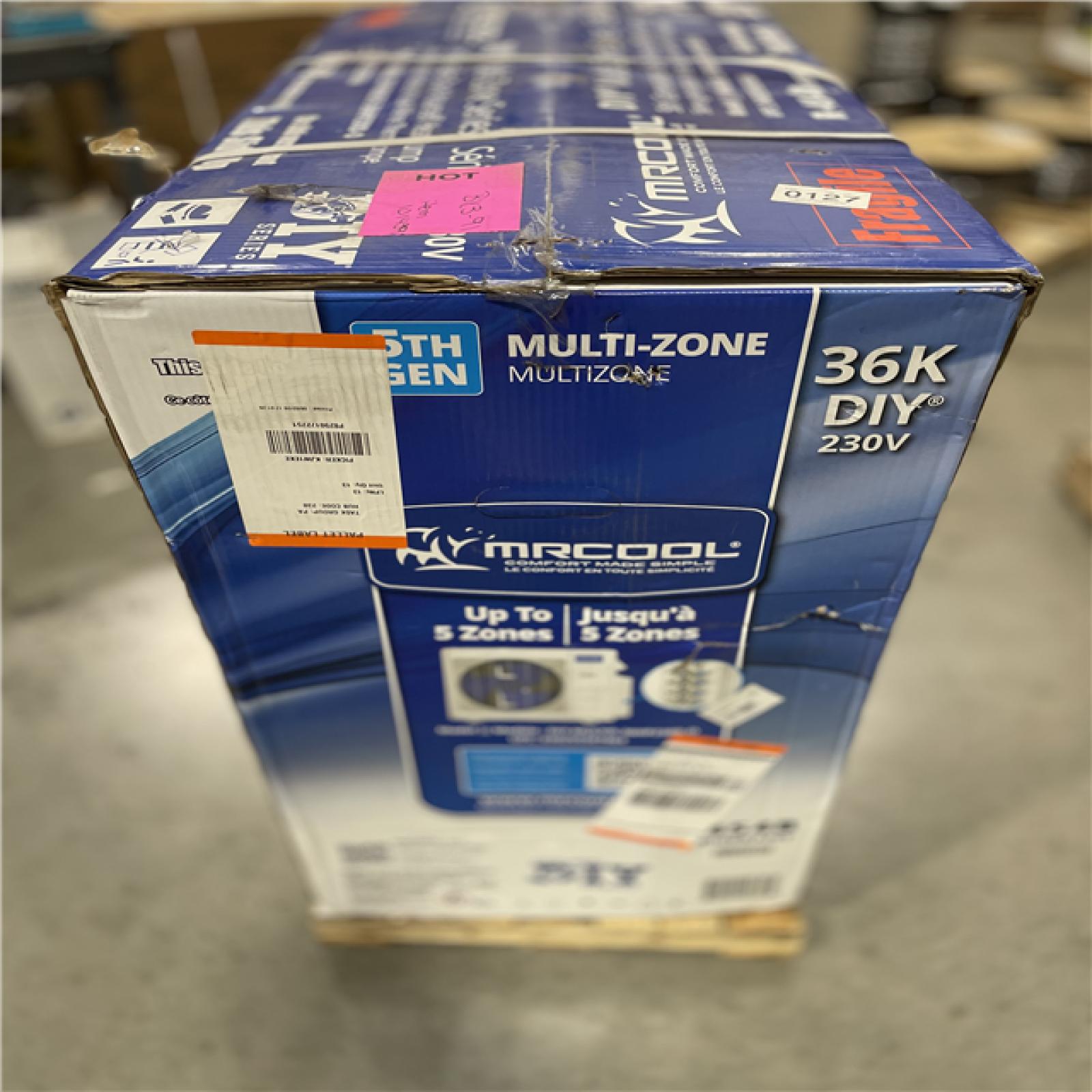 DALLAS LOCATION - MrCool 36000 BTU/H DIY 5th Gen Mini Split Condenser