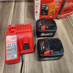 AS-IS Milwaukee M18 Red Lithium High Output XC6.0 System Starter Kit 48-59-1862S