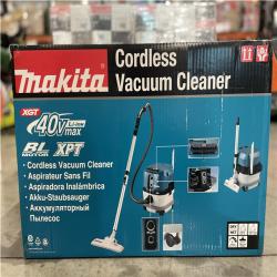 DALLAS LOCATION- MAKITA 40V max XGT Brushless Cordless 2.1 Gallon Wet/Dry Dust Extractor/Vacuum Kit (4.0Ah)