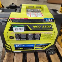 Dallas Location - As-Is RYOBI 2300-Watt Bluetooth Inverter Generator