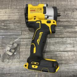 AS-IS DEWALT ATOMIC 20V MAX Cordless Brushless 3/8 in.Variable Speed Impact Wrench (Tool Only)