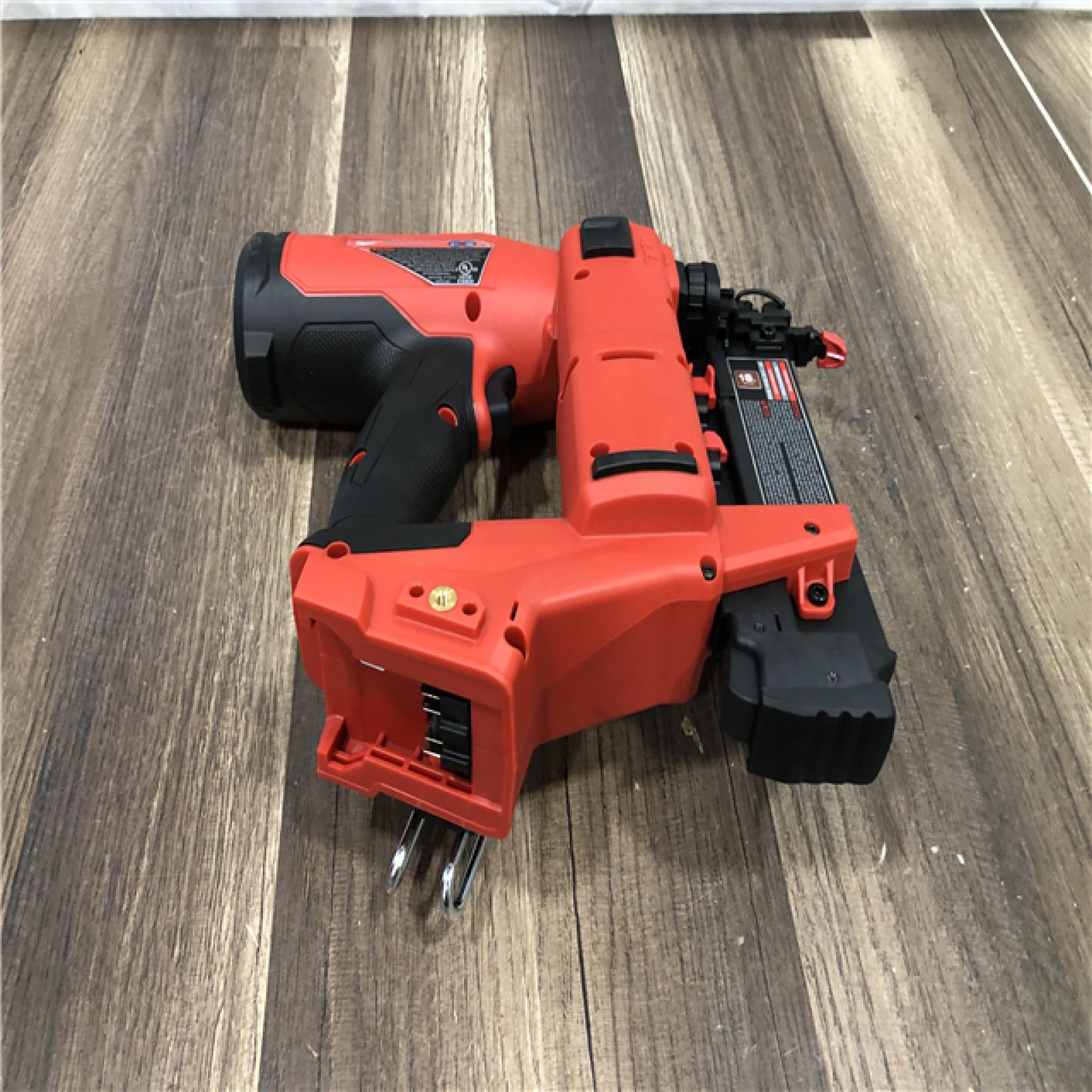 AS-IS Milwaukee FUEL 18-Volt Lithium-Ion Brushless Cordless Gen II 18-Gauge Brad Nailer (Tool-Only)
