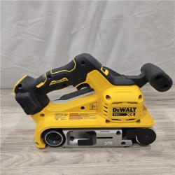 AS-IS DEWALT 20V MAX* XR Cordless Belt Sander (Tool-Only)
