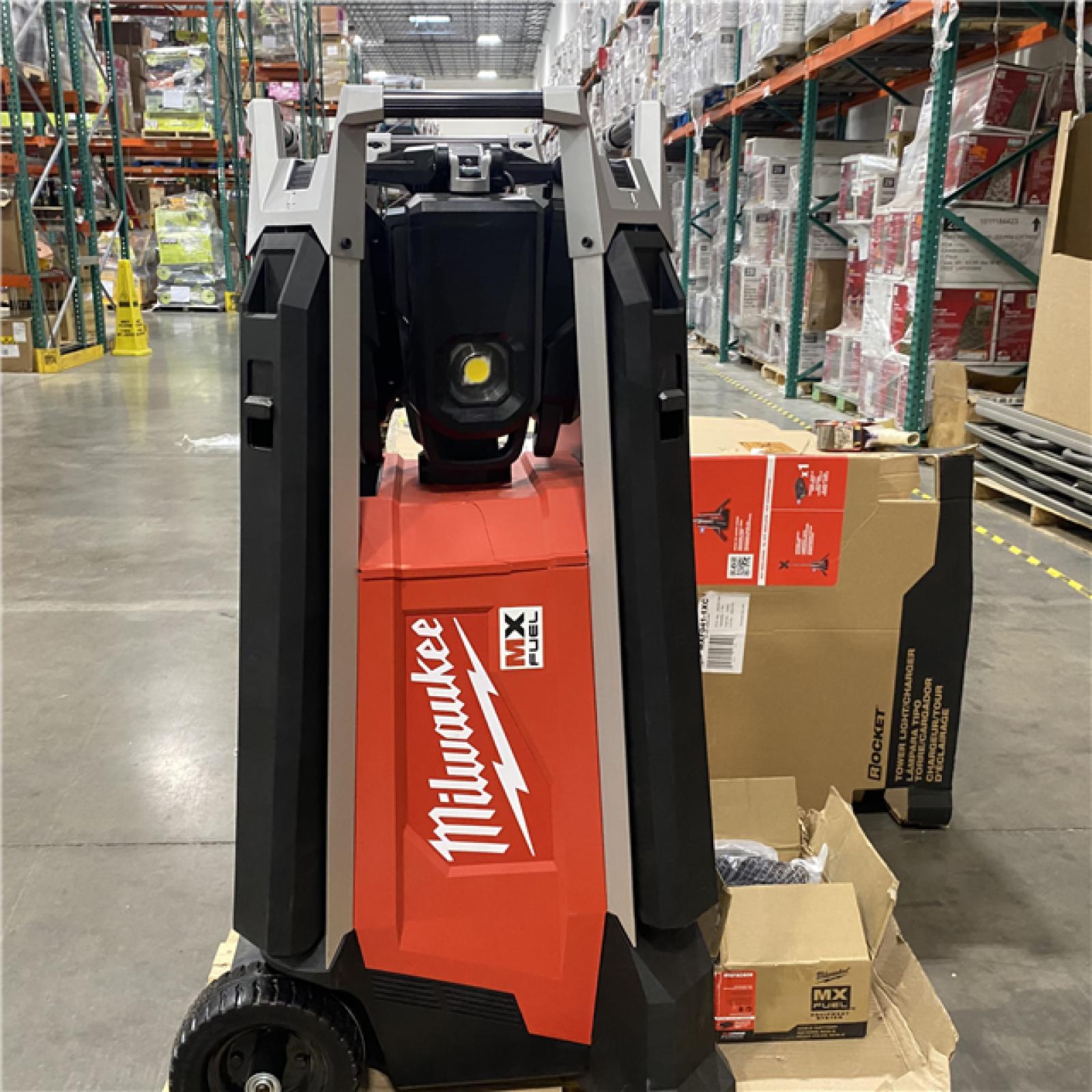 Dallas Location - As-Is Milwaukee MX FUEL ROCKET Tower Light/Charger