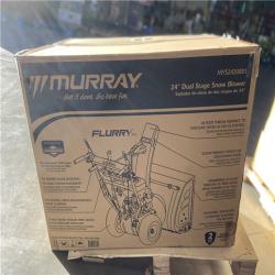 DALLAS LOCATION - Murray 24 in. 208cc Self-Propelled 2-Stage Gas Snow Blower with Electric Start