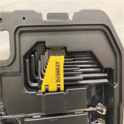 LIKE NEW - DEWALT 1/4 in.  3/8 in.  and 1/2 in. Drive Polished Chrome Mechanics Tool Set (200-Piece)