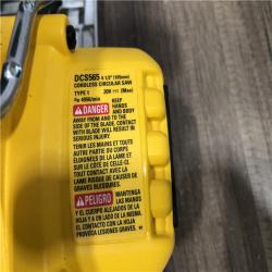 AS-IS DEWALT 20V MAX Cordless Brushless 6-1/2 in. Sidewinder Style Circular Saw (Tool Only)