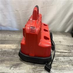 AS-IS Milwaukee 12-Volt/18-Volt Lithium-Ion Multi-Voltage 6-Port Sequential Rapid Battery Charger