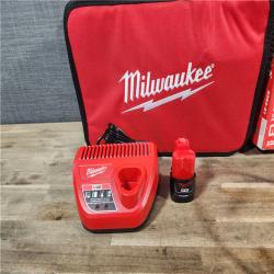 HOUSTON LOCATION - AS-IS MILWAUKEE M12 12V Lithium-Ion Cordless M-SPECTOR 360-Degree 4 Ft. Inspection Camera Kit