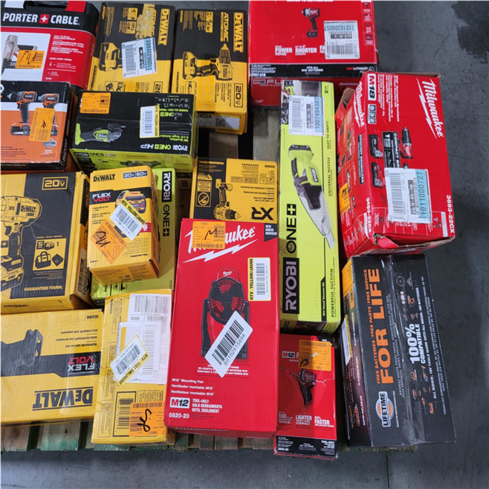 CALIFORNIA AS-IS TOOL PALLET