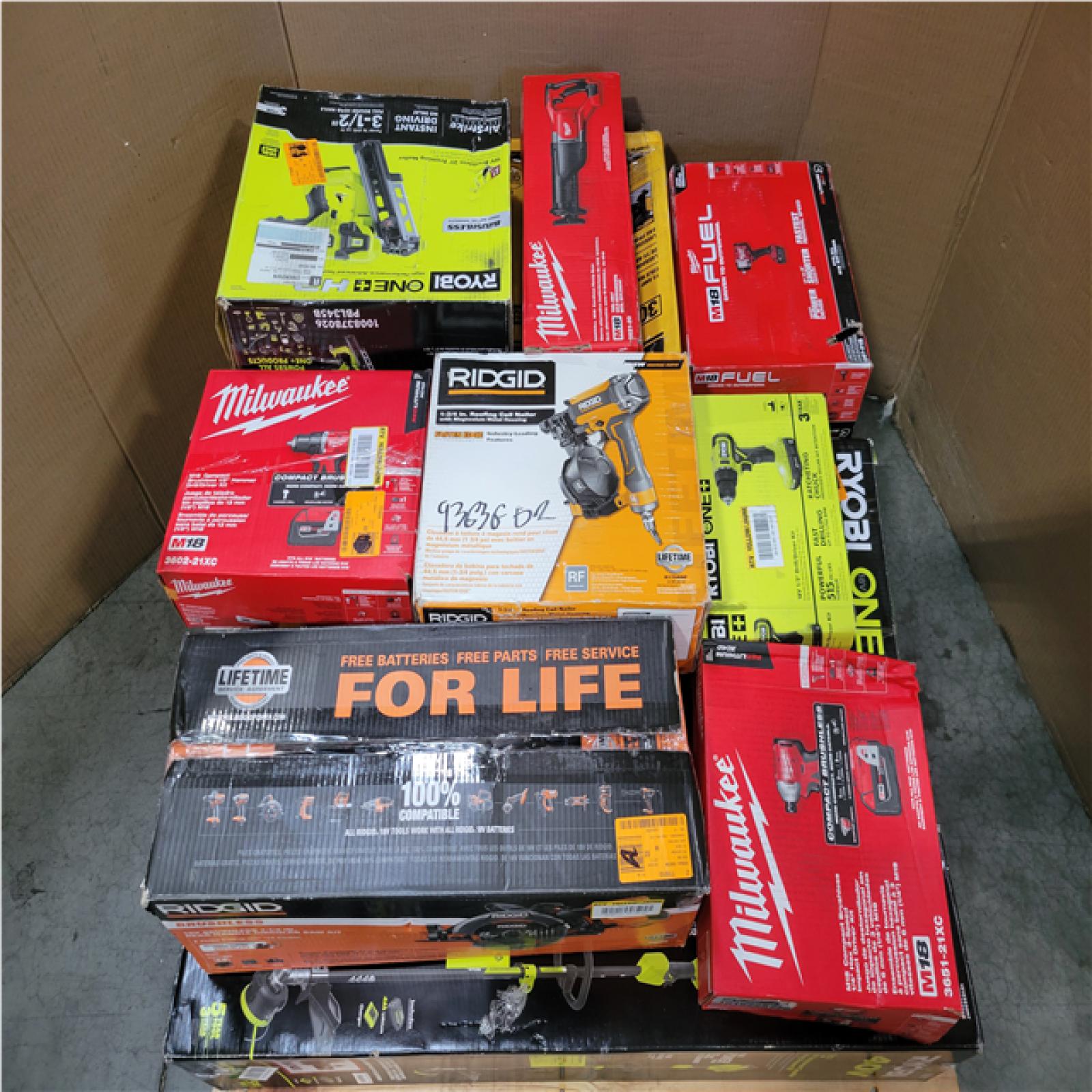 CALIFORNIA AS-IS TOOL PALLET