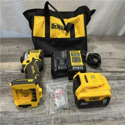 AS-IS DEWALT ATOMIC 20V MAX Lithium-Ion Cordless 1/4 in. Brushless Impact Driver Kit