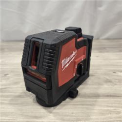AS-IS MILWAUKEE 100 Ft. REDLITHIUM Lithium-Ion USB Green Rechargeable Cross Line Laser Level