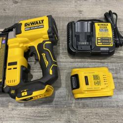 AS-IS DEWALT ATOMIC 20V MAX Lithium Ion Cordless 23 Gauge Pin Nailer Kit