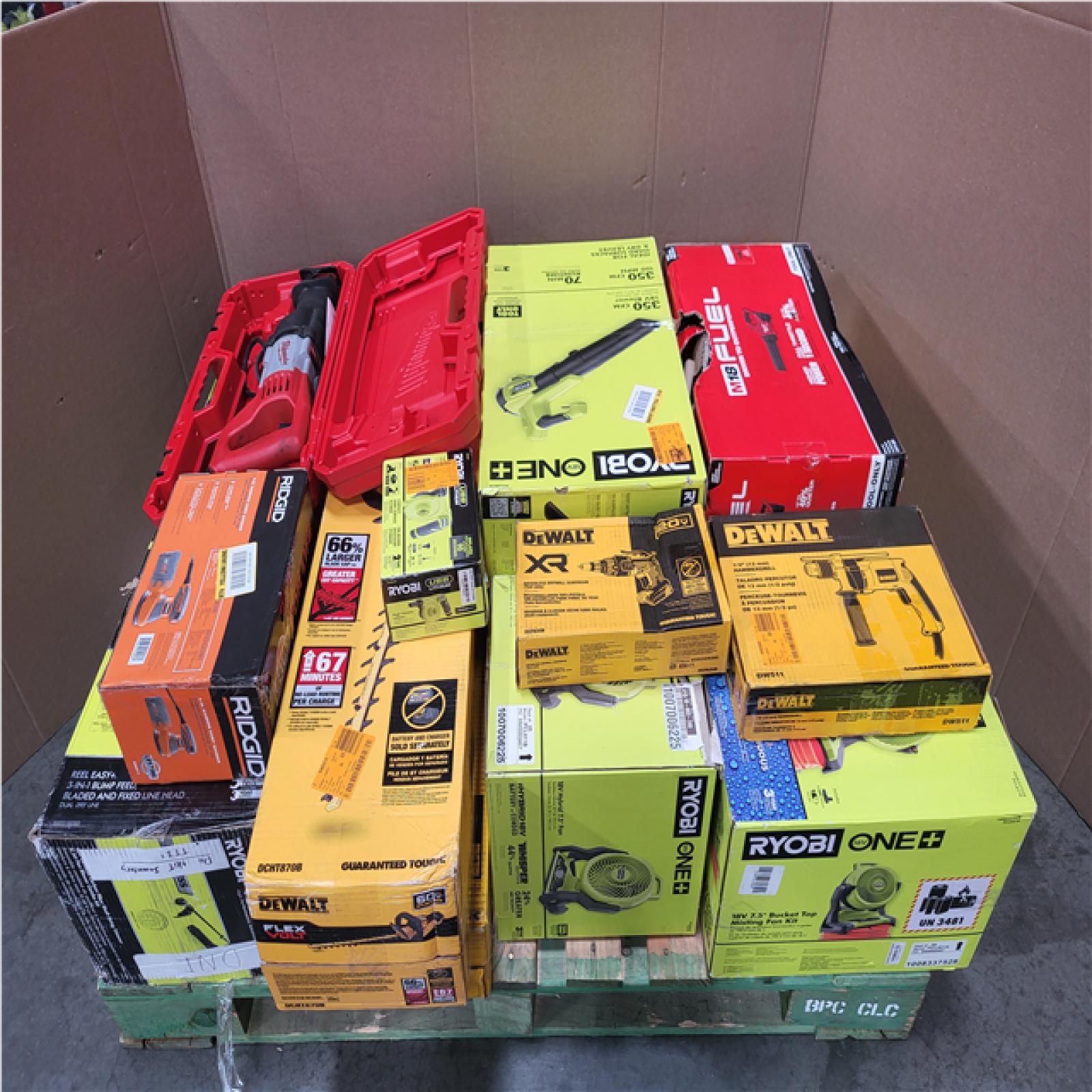 CALIFORNIA AS-IS TOOL PALLET