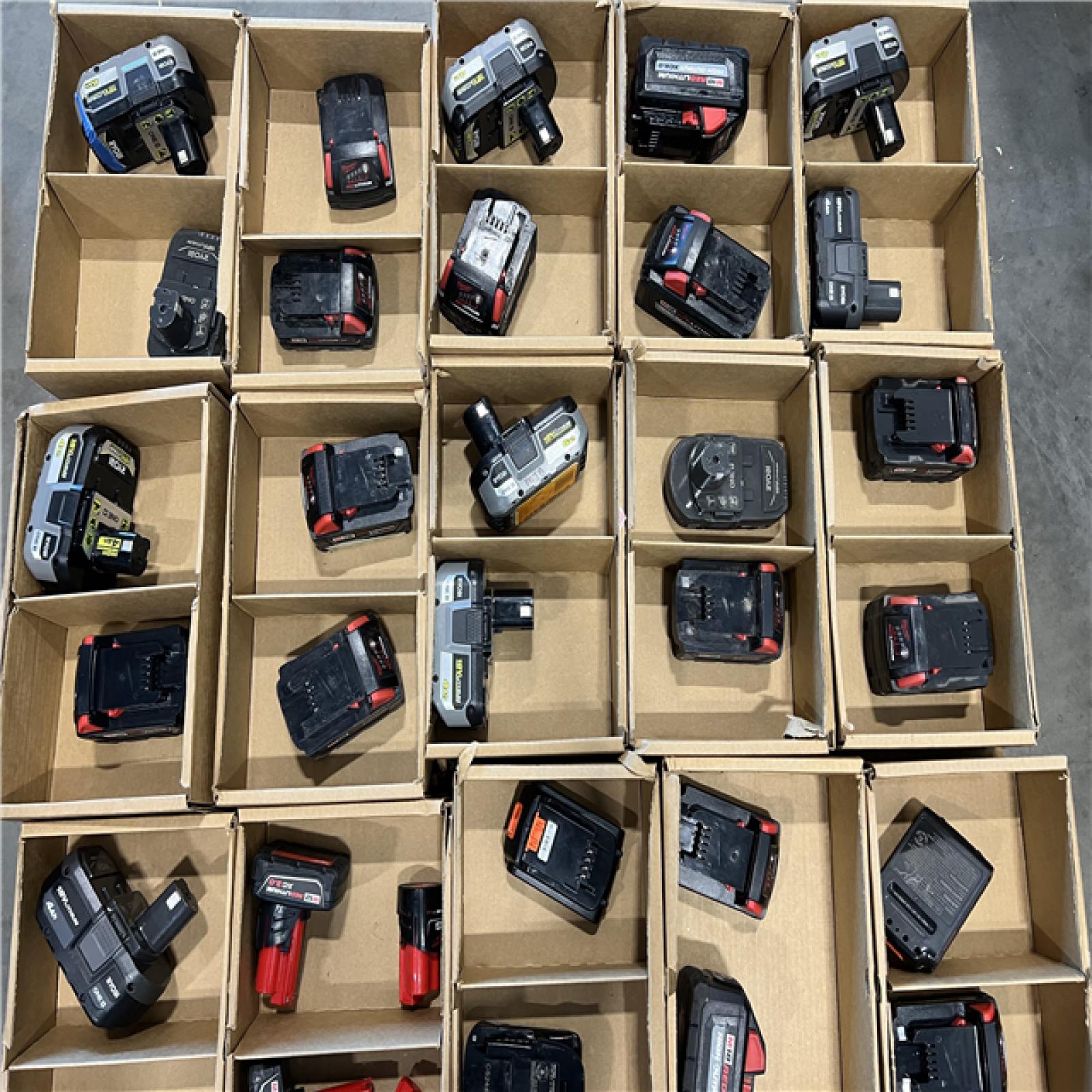 DALLAS LOCATION-  AS-IS BATTERY PALLET
