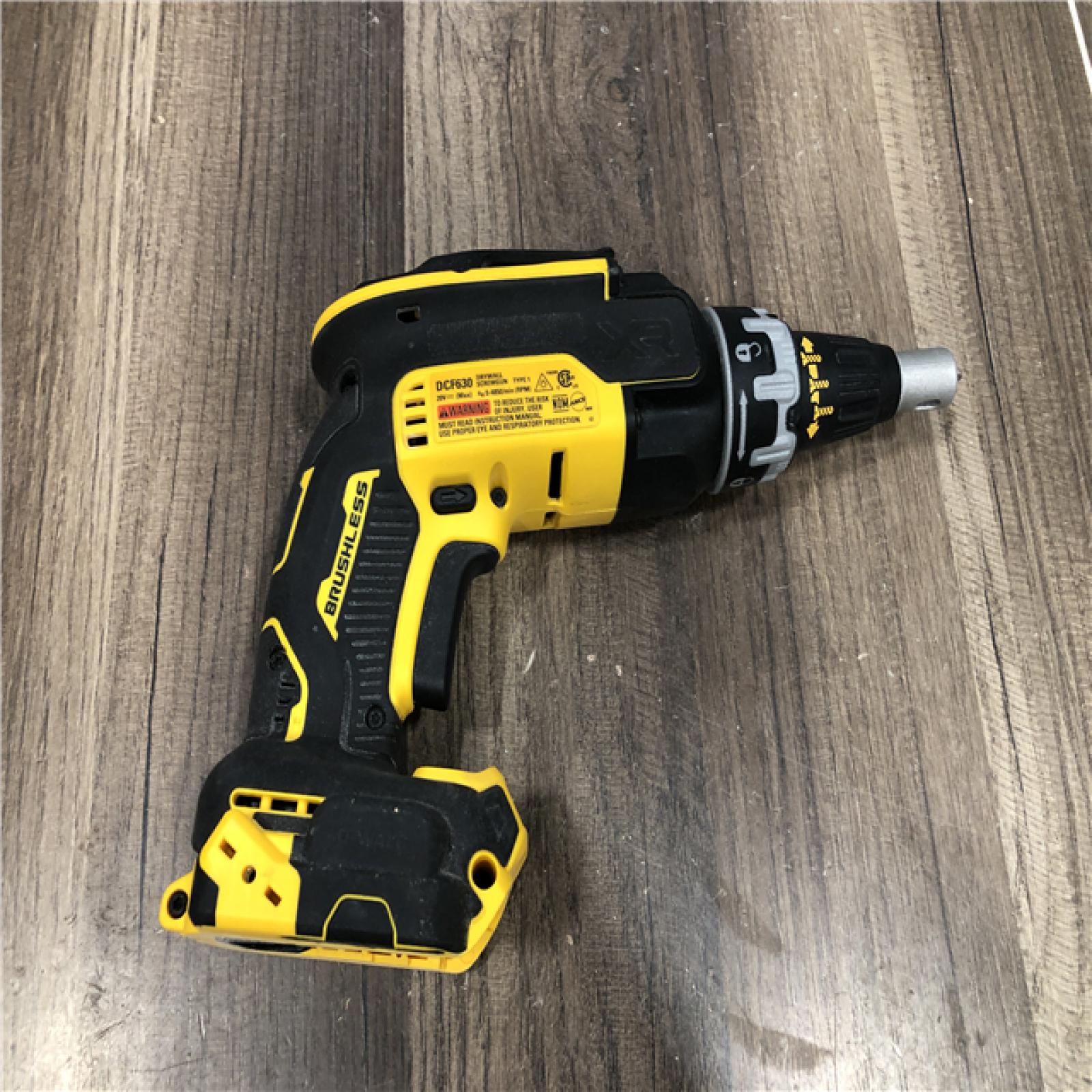 AS-IS DEWALT XR 20V MAX Lithium-Ion Cordless Brushless Screw Gun (Tool Only)