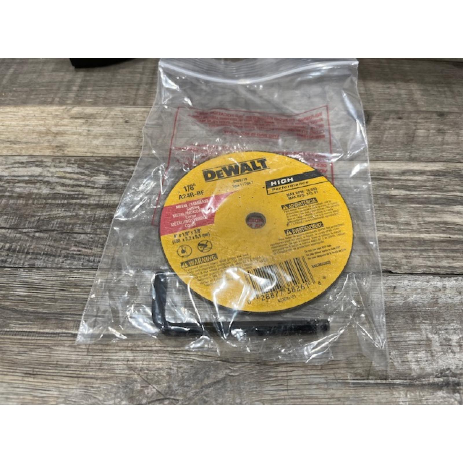 AS-IS DEWALT ATOMIC 20V MAX Cordless Brushless 4 in. Extended Cut-Off Tool (Tool Only)
