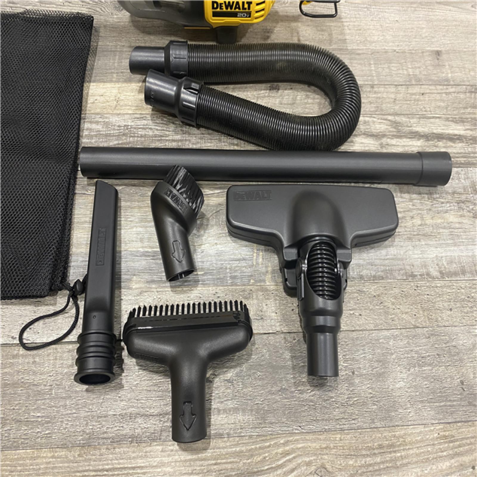 AS-IS DEWALT Bagless 20V MAX Stick Cordless General Dirt Filter Handheld Vacuum (Tool Only)