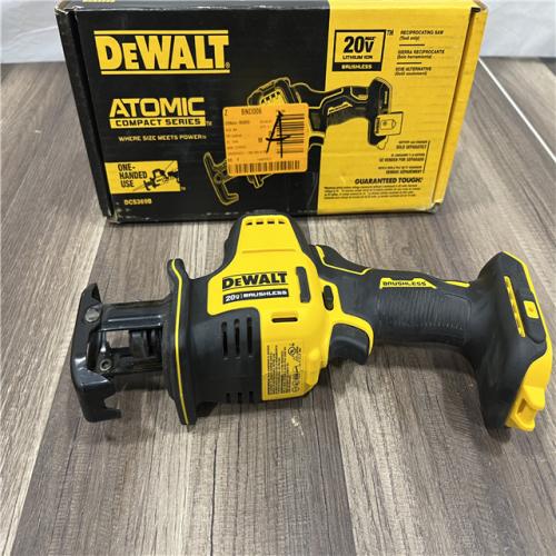 GOOD Dewalt DCS369B ATOMIC 20V MAX Cordless One-Handed Reciprocating Saw (Tool Only)