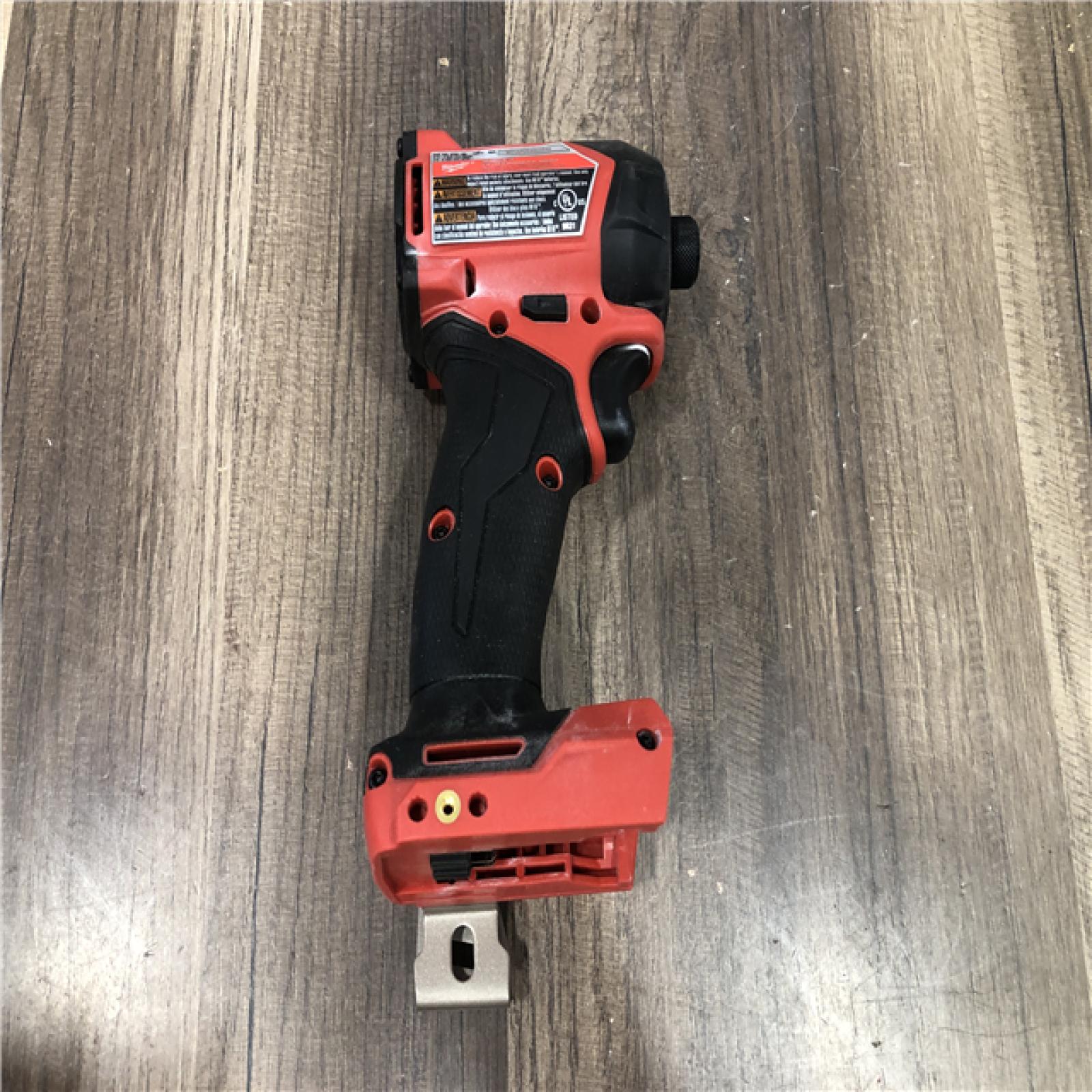 AS-IS Milwaukee FUEL SURGE 18V Lithium-Ion Brushless Cordless 1/4 in. Hex Impact Driver (Tool-Only)