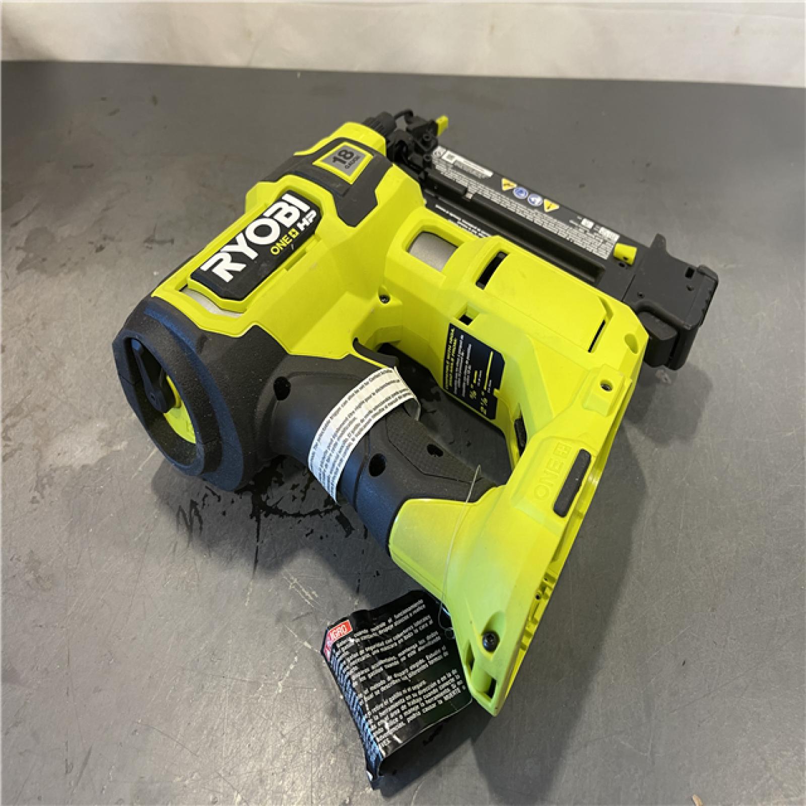 AS-IS - RYOBI ONE+ HP 18V 18-Gauge Brushless Cordless AirStrike Brad Nailer
