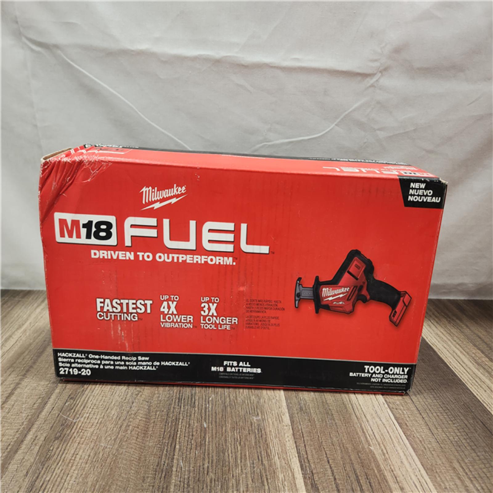 NEW- Milwaukee Hackzall Reciprocating Saw (Tool-Only)