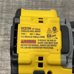 AS-IS DEWALT Atomic 20V Lithium-Ion Cordless Compact 1/2 in. Drill/Driver Kit