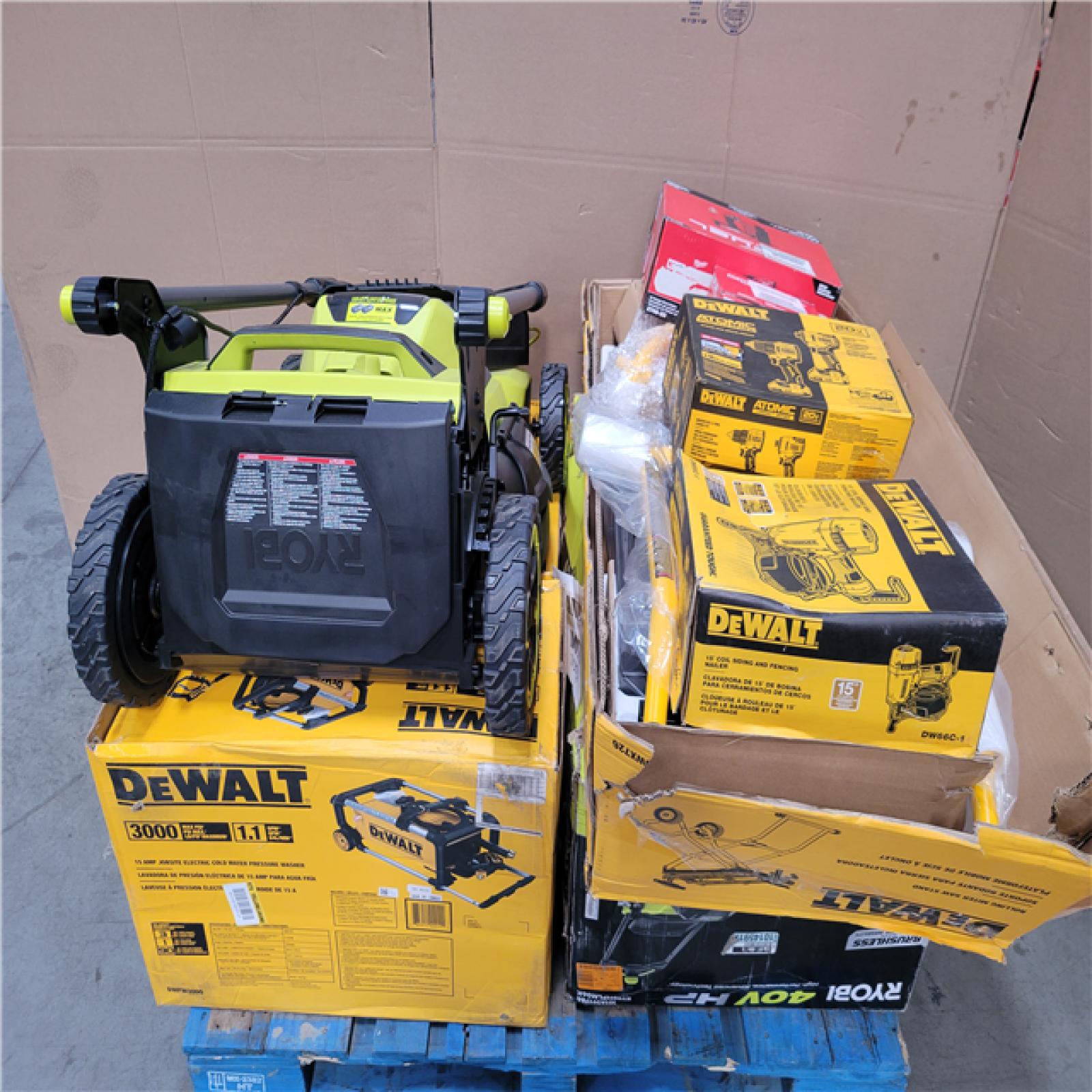 CALIFORNIA AS-IS TOOL PALLET
