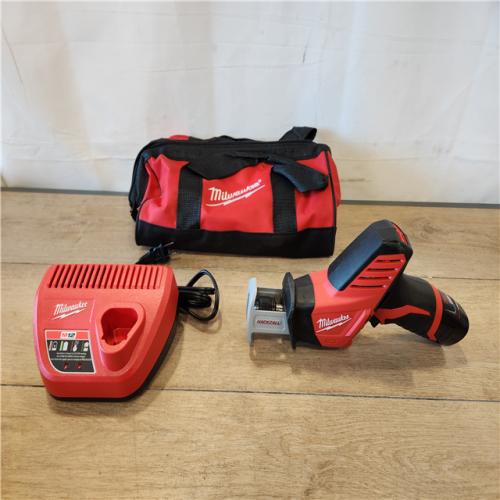 AS-IS- Milwaukee  12V Lithium-Ion HACKZALL Cordless Reciprocating Saw Kit