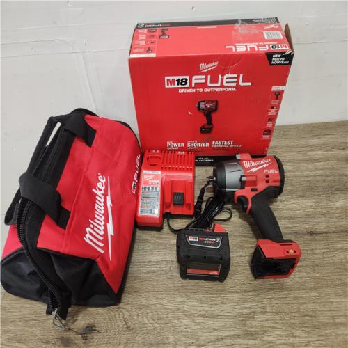 Phoenix Location NEW Milwaukee M18 FUEL 18V Lithium-Ion Brushless Cordless 1/2 in. Impact Wrench w/Friction Ring Kit w/One 5.0 Ah Battery and Bag