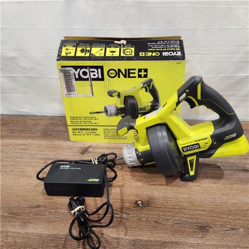 AS IS RYOBI 18-Volt ONE+ Hybrid Drain Auger (Tool Only)