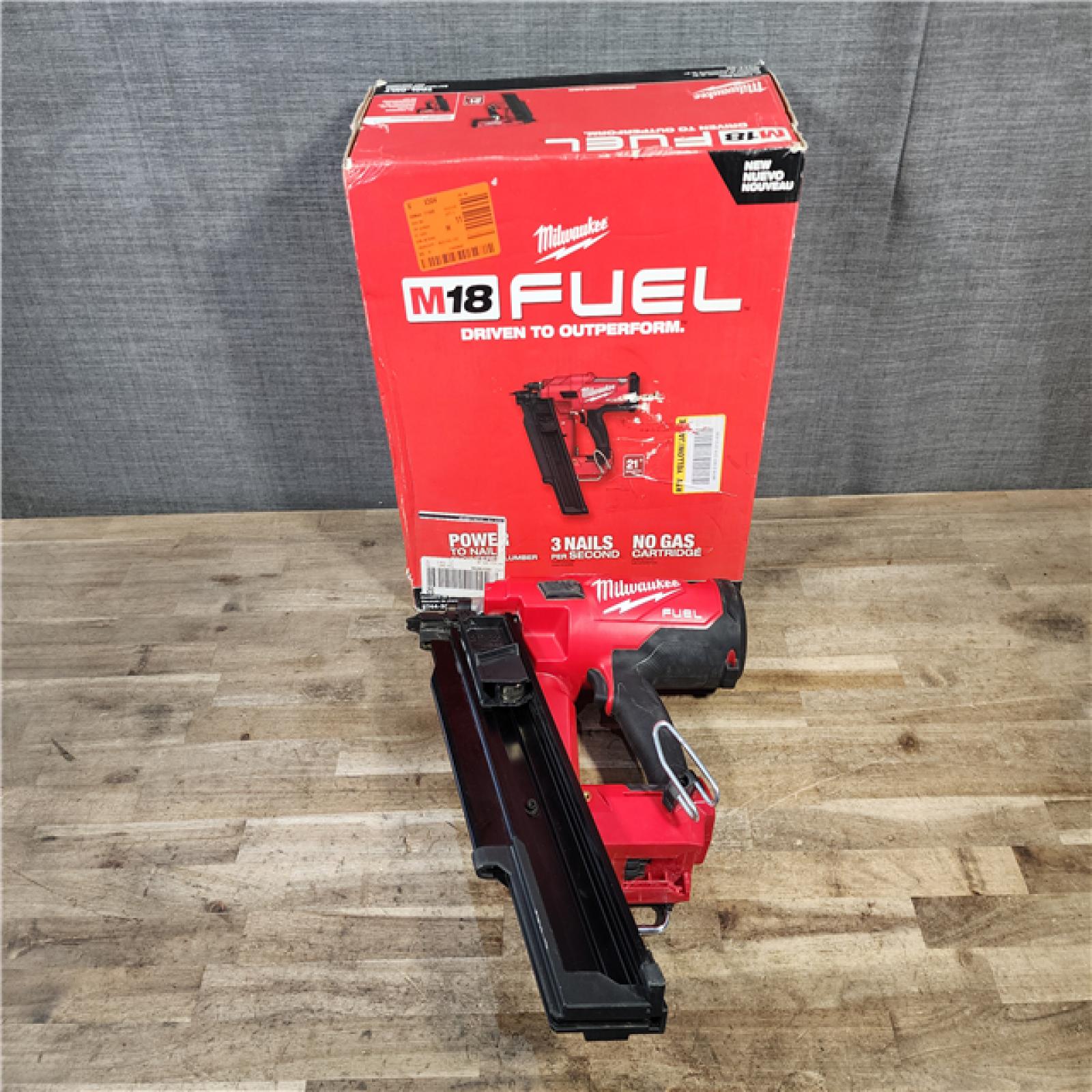 HOUSTON LOCATION - AS-IS Milwaukee 2744-20 M18 FUEL 3-1/2 in. 18V 21-Degree Lithium-Ion Brushless Cordless Framing Nailer (Tool-Only)