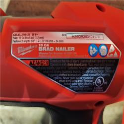 HOUSTON LOCATION - AS-IS Milwaukee M18 Fuel 18V Brushless 18-Gauge Brad Nailer 2746-20 (Bare Tool)