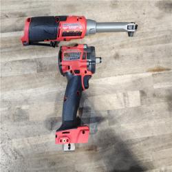 HOUSTON LOCATION - AS-IS Milwaukee 2 Tool Combo Kit W/ (2) Battery & Charger