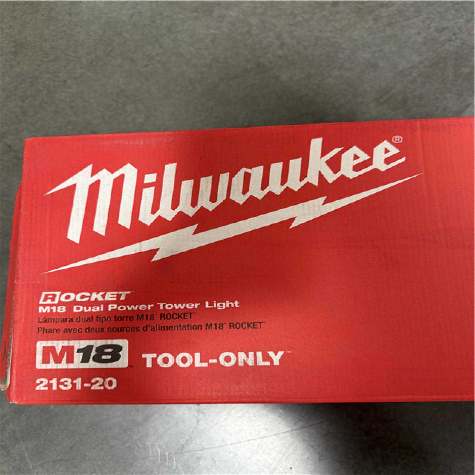 California NEW Milwaukee M18 Dual Power Tower Light