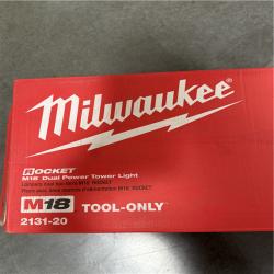 California NEW Milwaukee M18 Dual Power Tower Light
