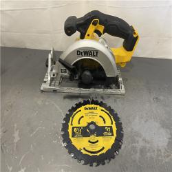 AS-IS - DEWALT 20-Volt MAX Lithium-Ion Cordless 6-1/2 in. Circular Saw