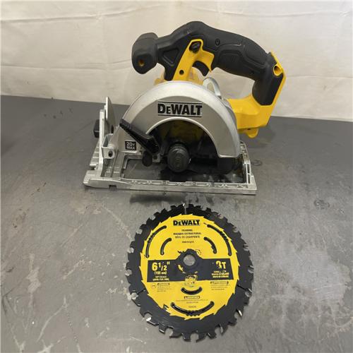 AS-IS - DEWALT 20-Volt MAX Lithium-Ion Cordless 6-1/2 in. Circular Saw
