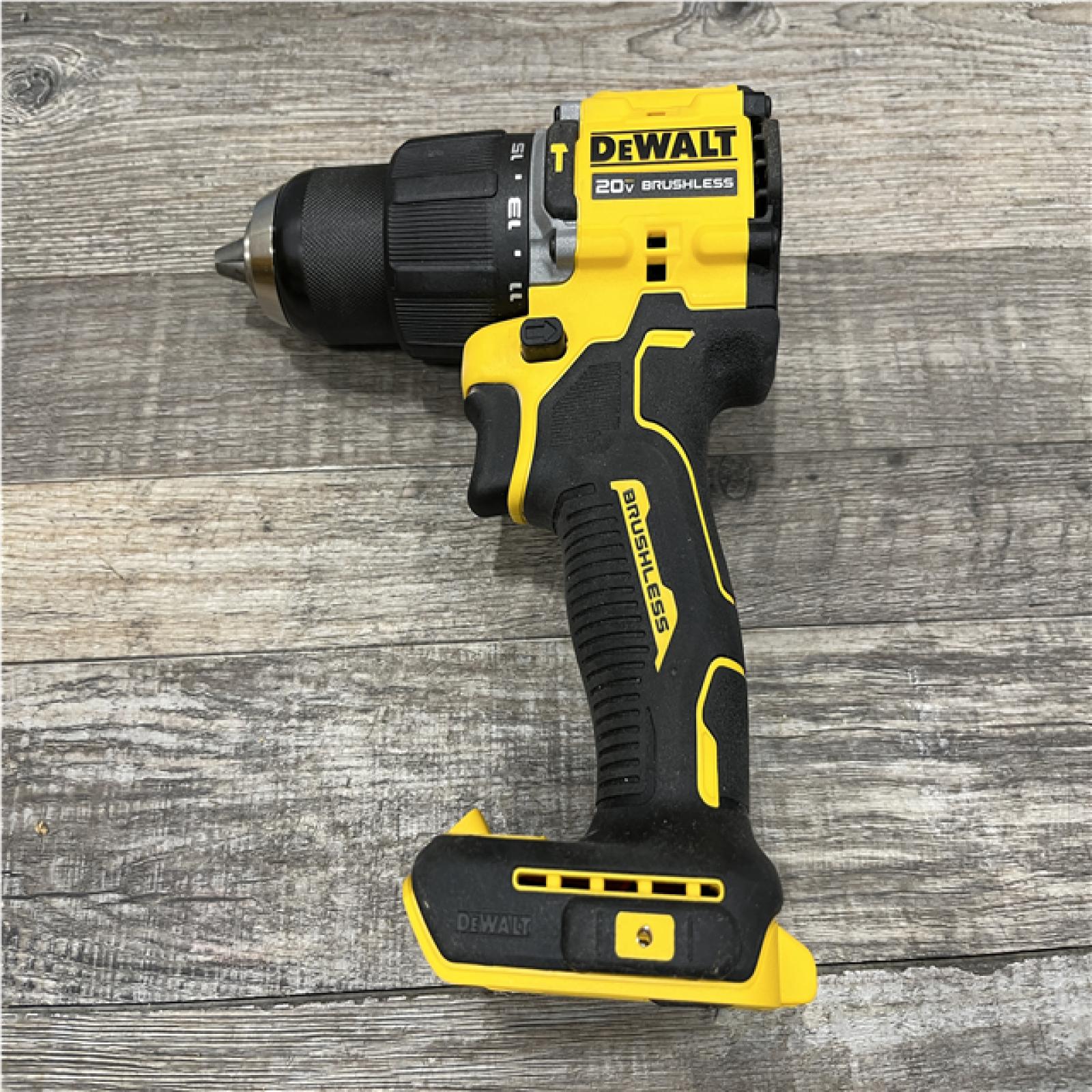 AS-IS DEWALT ATOMIC 20V Lithium-Ion Cordless 1/2 in. Hammer Drill Kit