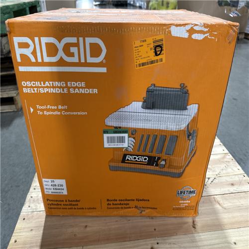 California NEW Ridgid Oscillating Edge Belt/Spindle Sander