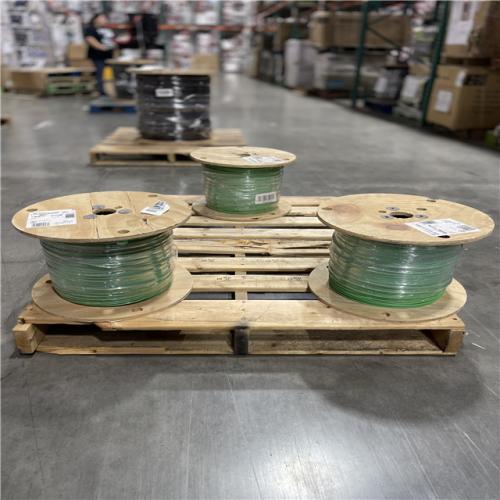DALLAS LOCATION - AS-IS 2,500 ft. 10 Green Stranded CU XHHW Wire (SEE NOTES)