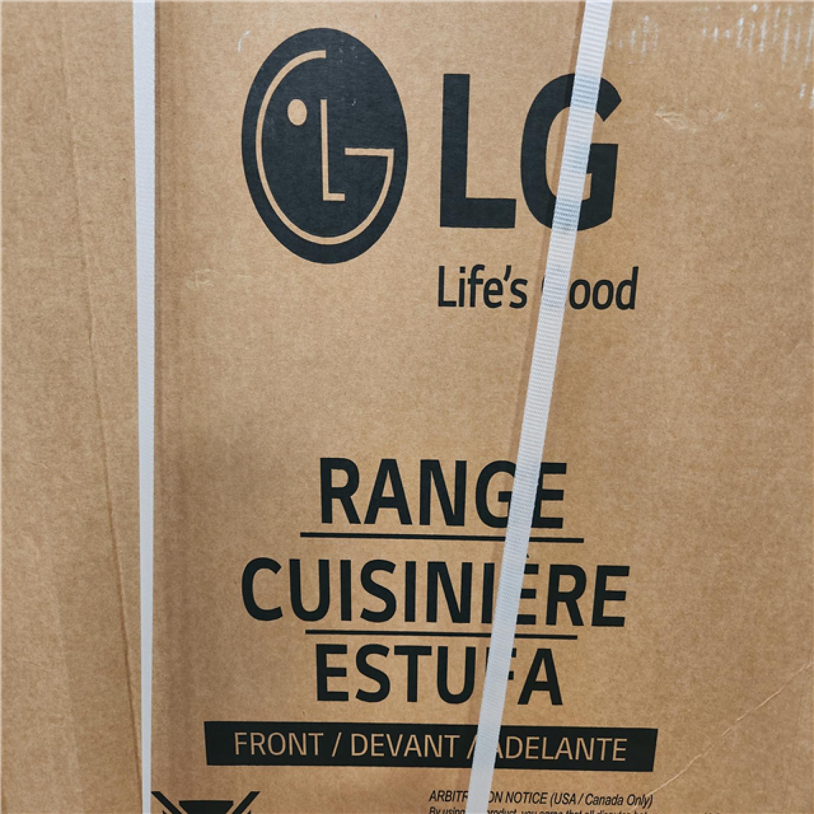 Phoenix Location NEW LG 30 in. 5.8 cu.ft. Smart Single Oven Gas Range with EasyClean, Wi-Fi Enabled in. Stainless Steel