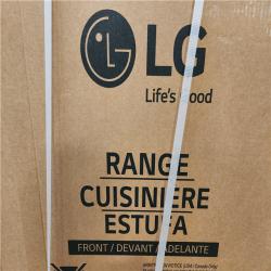 Phoenix Location NEW LG 30 in. 5.8 cu.ft. Smart Single Oven Gas Range with EasyClean, Wi-Fi Enabled in. Stainless Steel