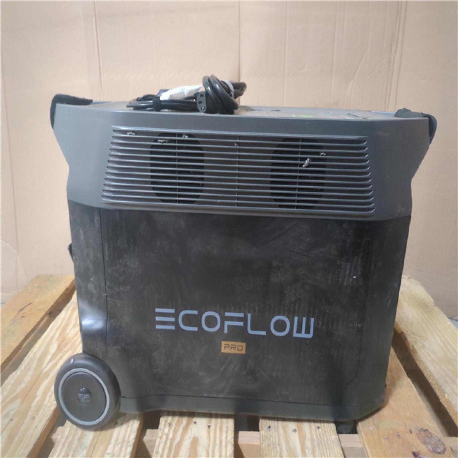 CALIFORNIA AS-IS ECOFLOW  PRO BATTERY GENERATOR