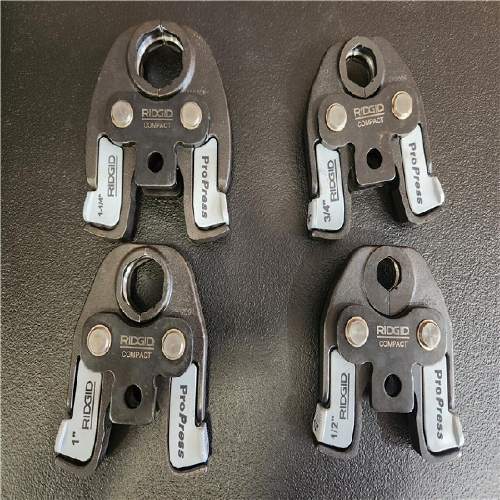 Phoenix NEW RIDGID RP 251 Stainless Steel Press Tool Kit Includes 4-ProPress Jaws (1/2, 3/4, 1,1-1/4 in.),2-12V Batteries,Charger Plus Case