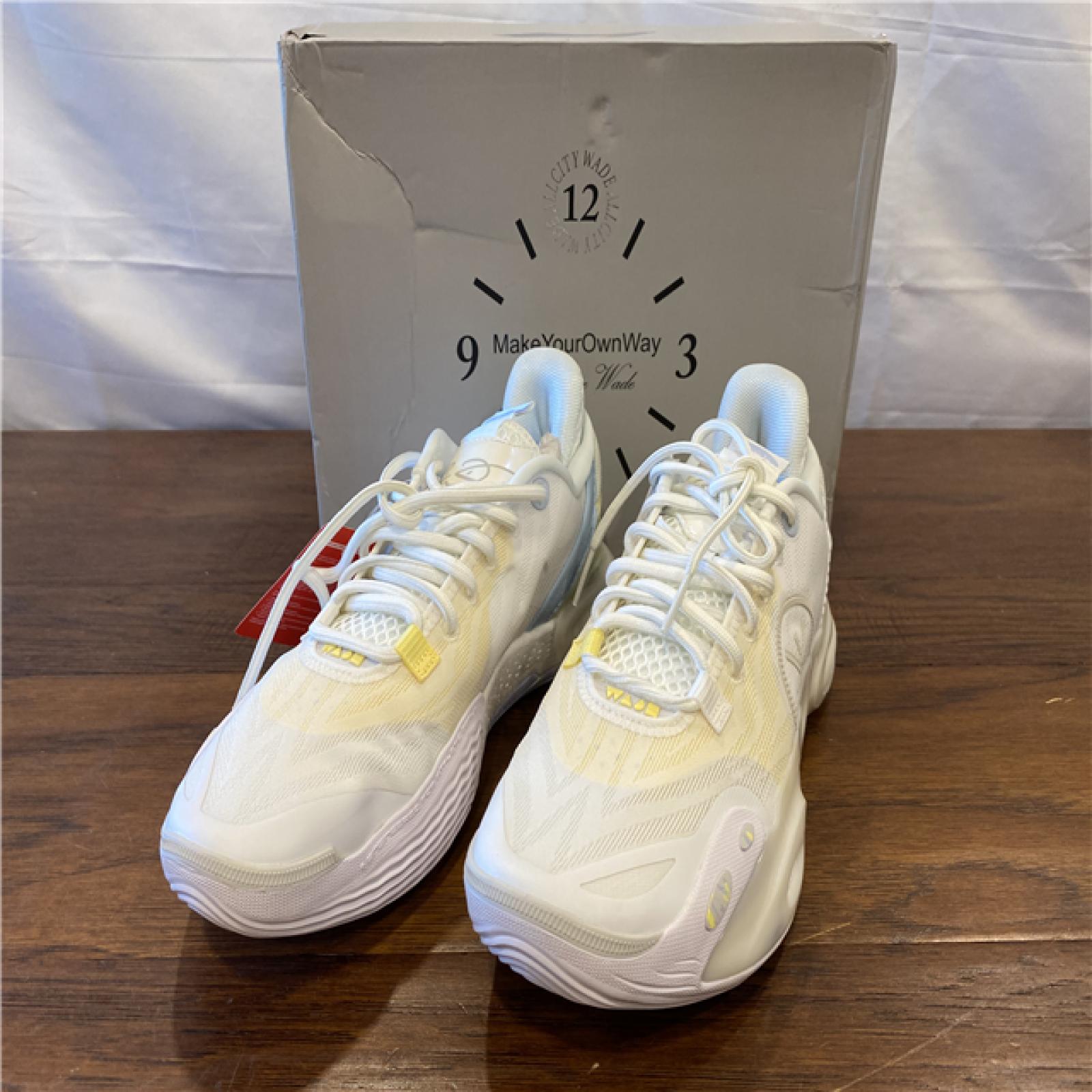NEW! Li-Ning Wade All City 12  - White Yellow Blue - 9.5