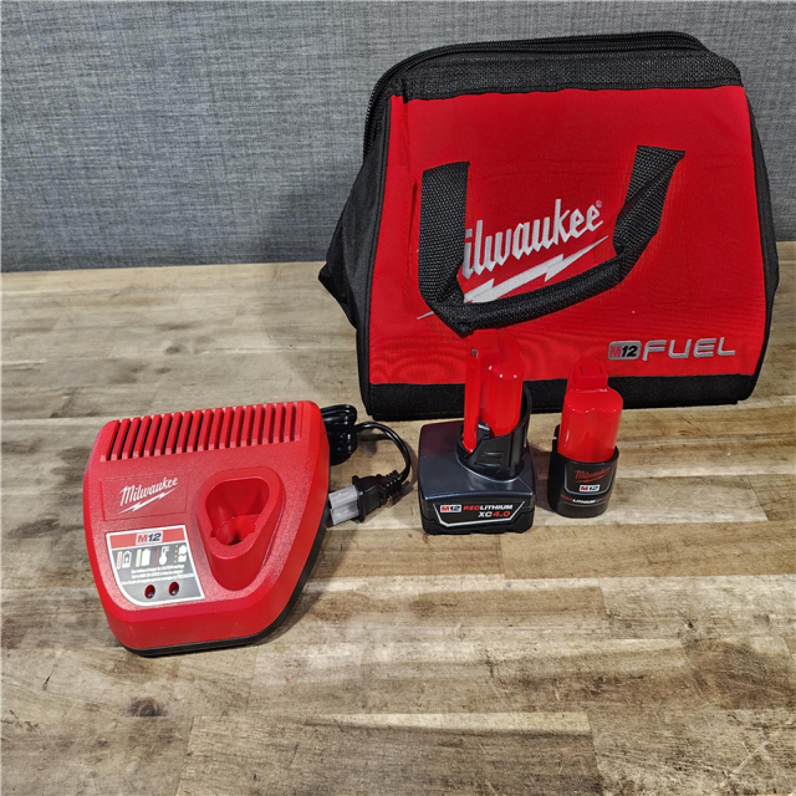 HOUSTON LOCATION - AS-IS (APPEARS LIKE NEW) Milwaukee 3497-22 12V Brushless Hammer Drill and Impact Driver Combo Kit